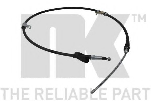 Трос, стояночная тормозная система NK 904017