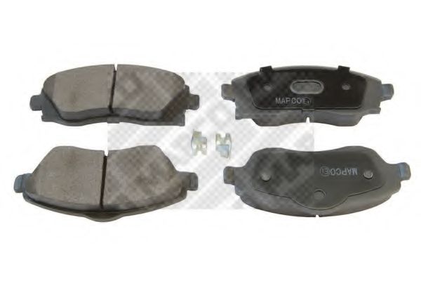 Комплект тормозных колодок, дисковый тормоз MAPCO 6583