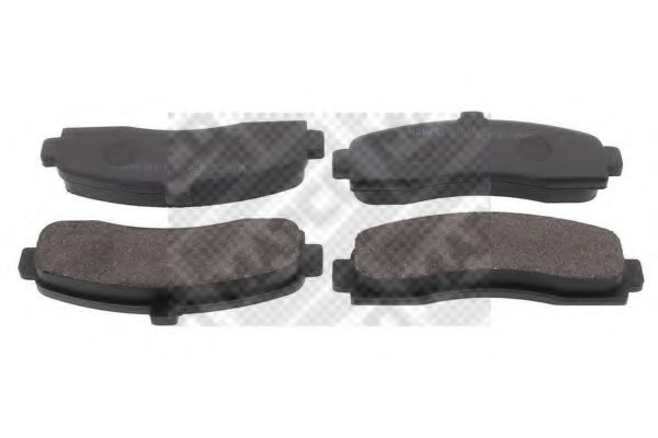 Комплект тормозных колодок, дисковый тормоз MAPCO 6398