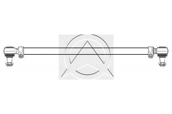 Поперечная рулевая тяга SIDEM 500538