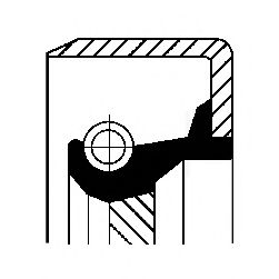 Уплотнительное кольцо CORTECO 01033112B