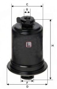 Топливный фильтр SOFIMA S 1558 B