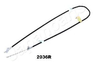 Трос, стояночная тормозная система JAPANPARTS BC-2036R