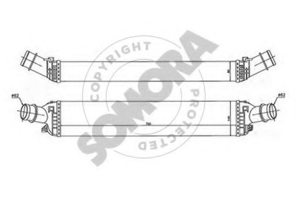 Интеркулер SOMORA 021745A