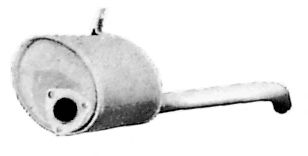 Глушитель выхлопных газов конечный IMASAF 108007