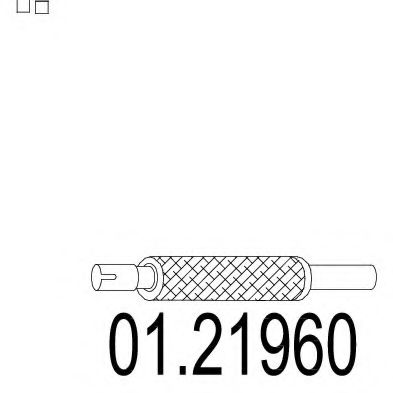 Труба выхлопного газа MTS 01.21960