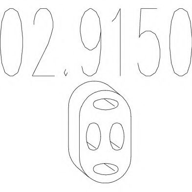 Буфер, глушитель MTS 02.9150