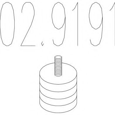 Буфер, глушитель MTS 02.9191