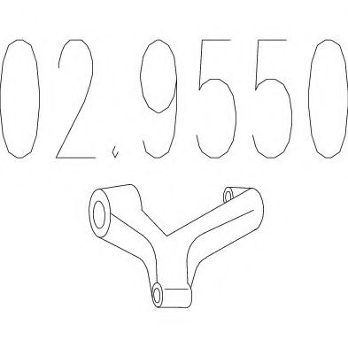 Буфер, глушитель MTS 02.9550