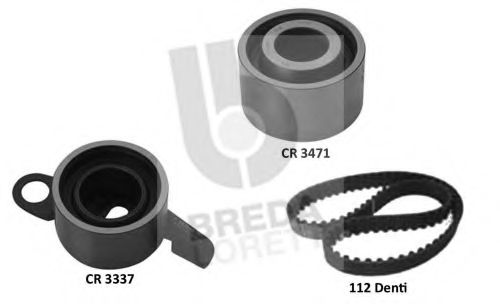 Комплект ремня ГРМ BREDA  LORETT KCD0757