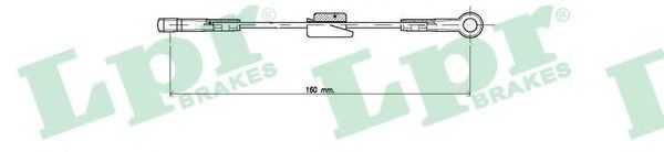 Трос, стояночная тормозная система LPR C0221B