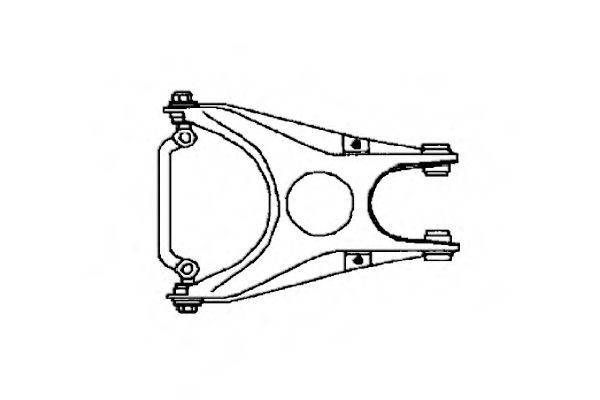 Рычаг независимой подвески колеса, подвеска колеса OCAP 0700580