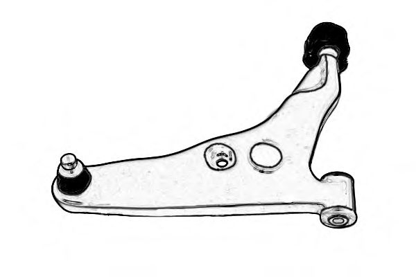 Рычаг независимой подвески колеса, подвеска колеса OCAP 0781751