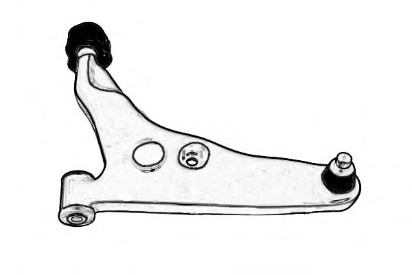 Рычаг независимой подвески колеса, подвеска колеса OCAP 0791751