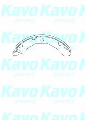 Комплект тормозных колодок KAVO PARTS BS-3919