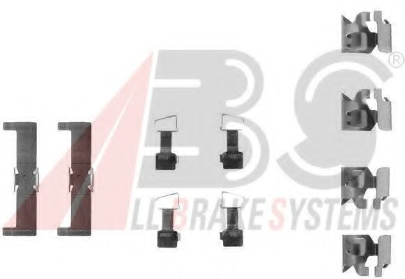 Комплектующие, колодки дискового тормоза OJD (QUICK BRAKE) 1034