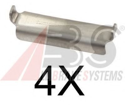 Комплектующие, колодки дискового тормоза A.B.S. 1771Q