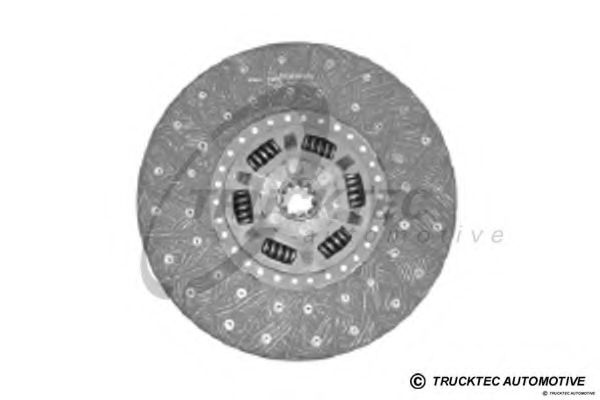 Диск сцепления TRUCKTEC AUTOMOTIVE 01.23.141