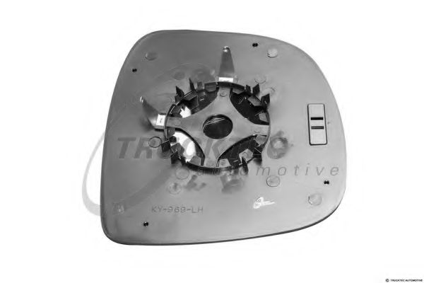 Зеркальное стекло, наружное зеркало TRUCKTEC AUTOMOTIVE 02.57.156