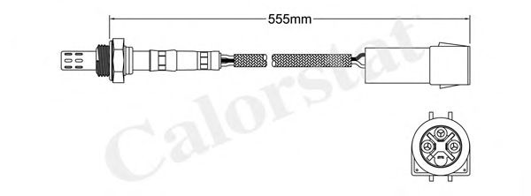 Лямбда-зонд CALORSTAT by Vernet LS130031
