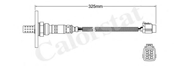 Лямбда-зонд CALORSTAT by Vernet LS140356