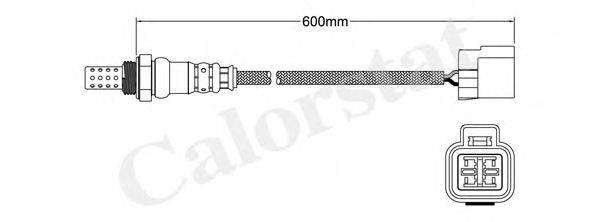 Лямбда-зонд CALORSTAT by Vernet LS140381