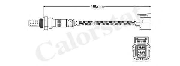 Лямбда-зонд CALORSTAT by Vernet LS140392