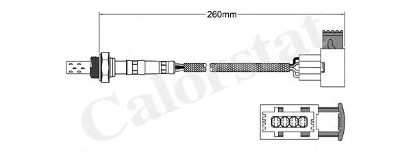 Лямбда-зонд CALORSTAT by Vernet LS140512
