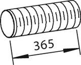 Труба выхлопного газа DINEX 19168