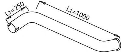 Труба выхлопного газа ZARA 94542
