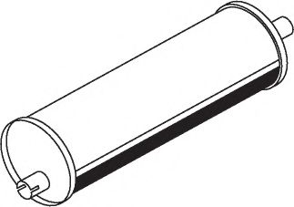 Средний / конечный глушитель ОГ IMASAF 4473