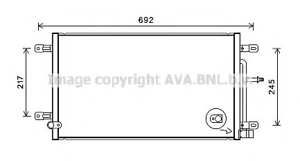 Конденсатор, кондиционер AVA QUALITY COOLING AI5387
