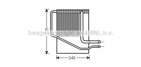 Испаритель, кондиционер AVA QUALITY COOLING CRV099