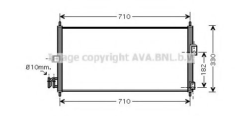 Конденсатор, кондиционер AVA QUALITY COOLING DN5270