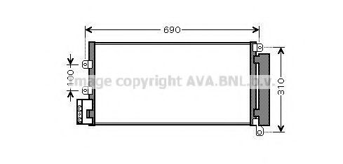 Конденсатор, кондиционер AVA QUALITY COOLING FT5356D