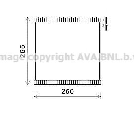 Испаритель, кондиционер AVA QUALITY COOLING FTV442