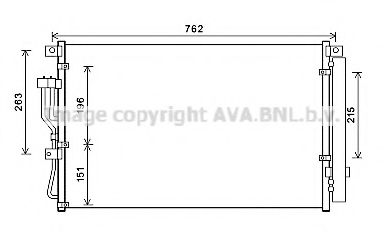 Конденсатор, кондиционер AVA QUALITY COOLING HY5345D
