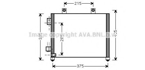 Конденсатор, кондиционер AVA QUALITY COOLING OL5342