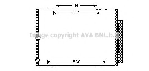 Конденсатор, кондиционер AVA QUALITY COOLING TO5568D