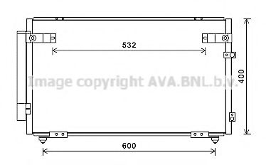 Конденсатор, кондиционер AVA QUALITY COOLING TOA5621D
