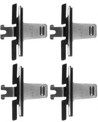 Комплектующие, колодки дискового тормоза MGA A116