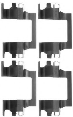 Комплектующие, колодки дискового тормоза MGA A145