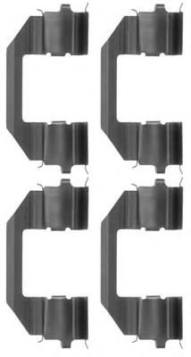 Комплектующие, колодки дискового тормоза MGA A156