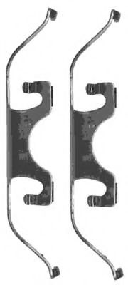 Комплектующие, колодки дискового тормоза MGA A201