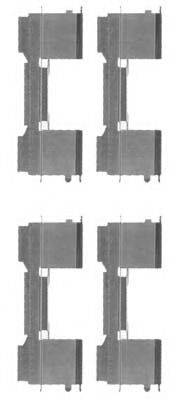 Комплектующие, колодки дискового тормоза MGA A278