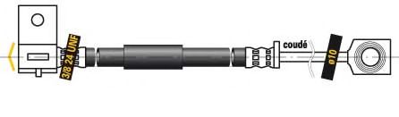 Тормозной шланг MGA F5477