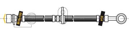 Тормозной шланг ROULUNDS RUBBER 73206