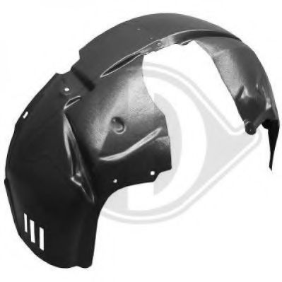 Обшивка, колесная ниша DIEDERICHS 1405008