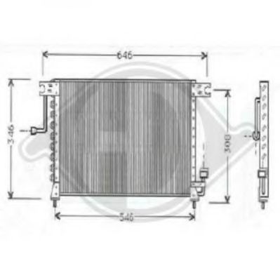 Конденсатор, кондиционер DIEDERICHS 8684400