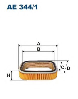Воздушный фильтр FILTRON AE344/1